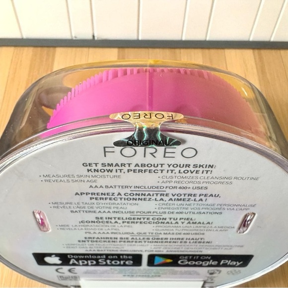 FOREO LUNA fofo Smart Facial Cleansing Brush – Purple – New in Box - Picture 4 of 6